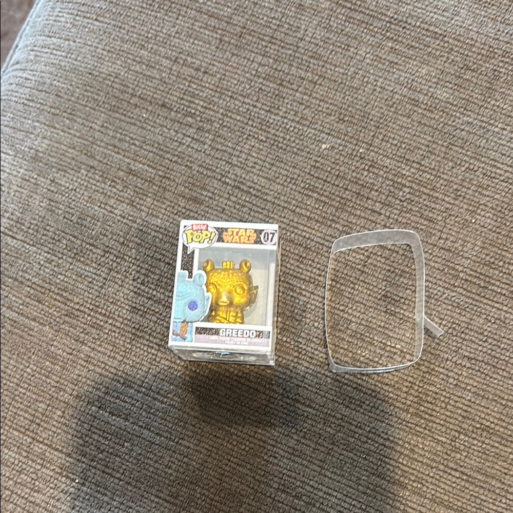 Gold Greedo bitty funko pop